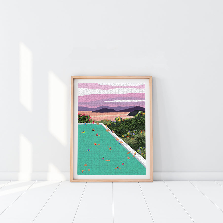 Pool of the Setting Sun - 1000 pieces