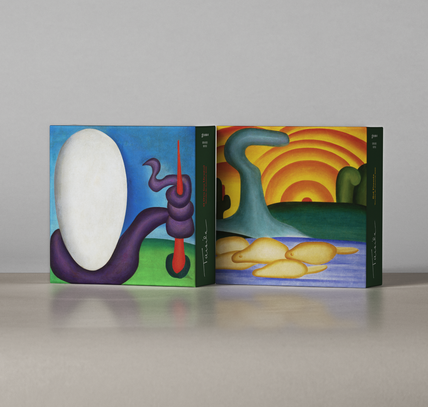 [ENVIO EM 7/JUL] Trio Tarsila "A Lua", "O Ovo" e "Sol Poente"